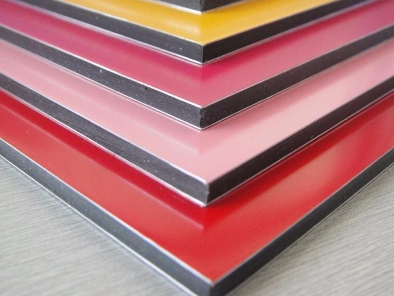 Chapas em ACM Cores-TekSign